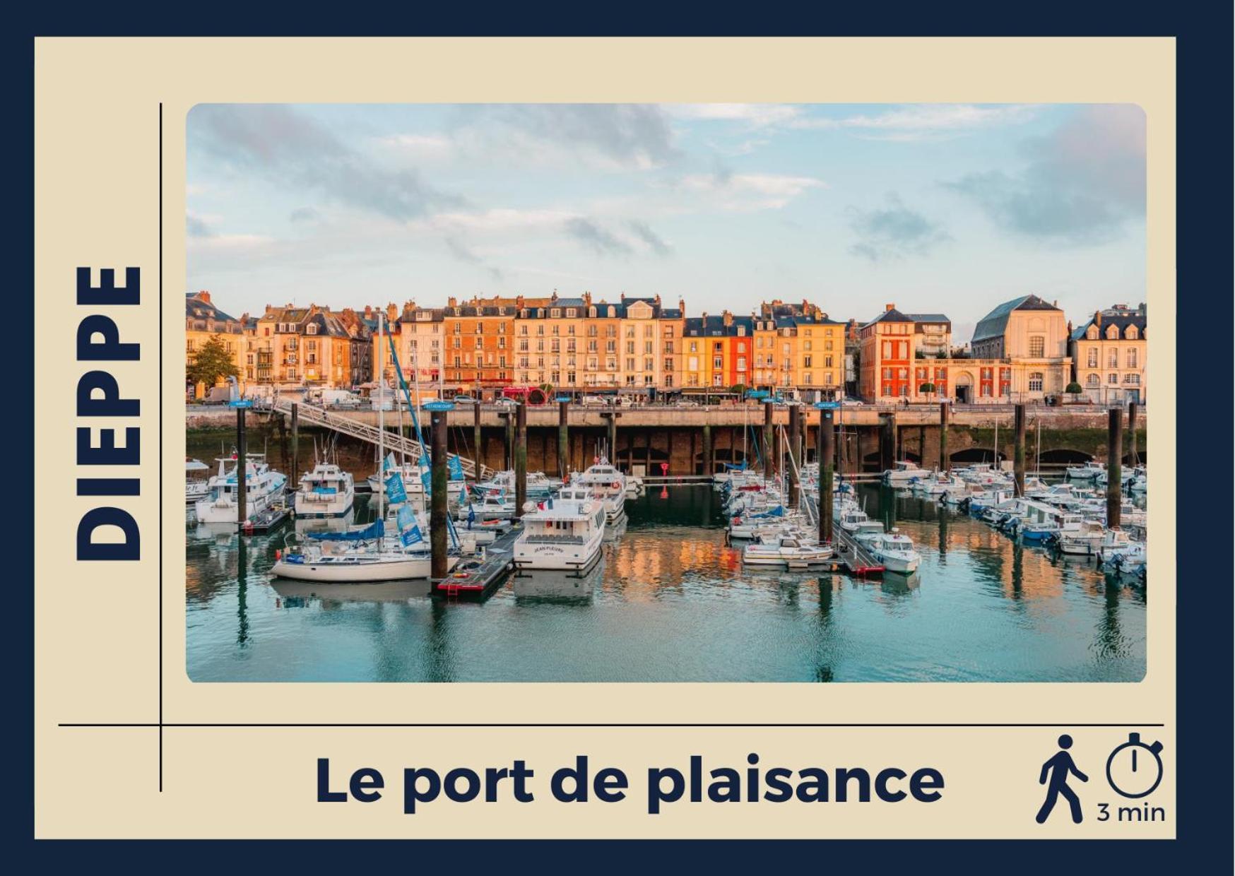 Le Carre Bleu - Studio Confort - Centre-Ville Dieppe Zewnętrze zdjęcie